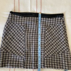 Naked Zebra lined mini skirt